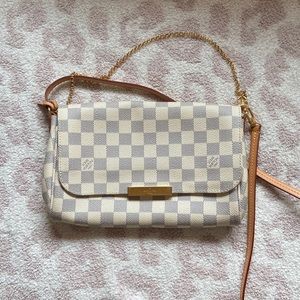 Louis Vuitton Damien azur favorite MM